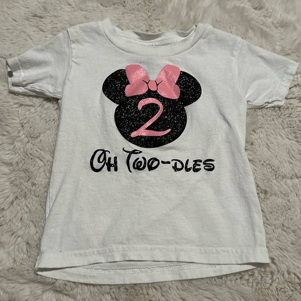 Oh Two-dles Birthday Shirt size 3
